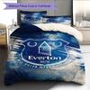 The Toffees logo  Bedding Quilt Set Quilt Cover Pillowcase Home Decoration Birthday Gift (1 * duvet cover + 2 * pillowcase, without core)