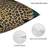 Leopard & Tropical Floral Pillow Cover  Comfy Cushion Cover Morden Pillow Case For Sofa Home Decoration