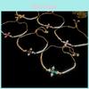 Zircon Cross Jewelry Bracelet For Women Stylish Casual Office Wear