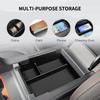 for BYD Shark 2024 2025 Center Console Armrest Storage Box Car Tray Organizers Accessories Tidying Black