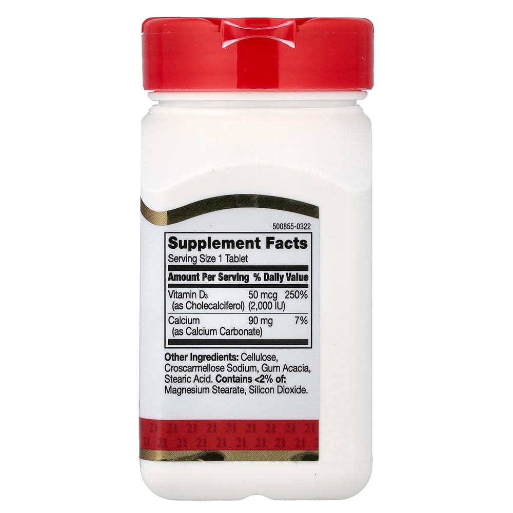 21st Century Sentry Vitamine D3 50mcg (2000IU) 110 Tabletten