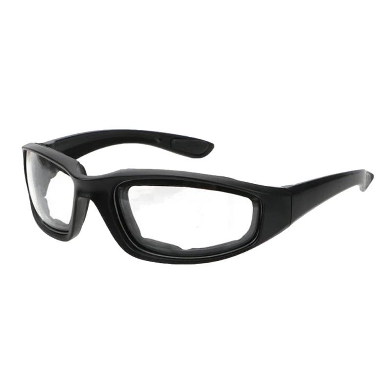 Flexible Anti-Fog Saftey Glasses Unisex Adult UV400 for Outdoor Sports Safety Motocross Dust Glasses Windproof Biker Goggles