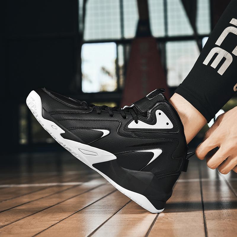 Herren Übergröße Freizeitsneaker Vier Jahreszeiten atmungsaktiv leicht Outdoor Basketballschuhe Mode Jugend Joker Sport Laufschuhe