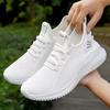 Mode Herbst Damen Schuhe 2024 Neue Leichte Stoßdämpfende Damen Laufschuhe Bequeme und Atmungsaktive Damen Mesh Schuhe