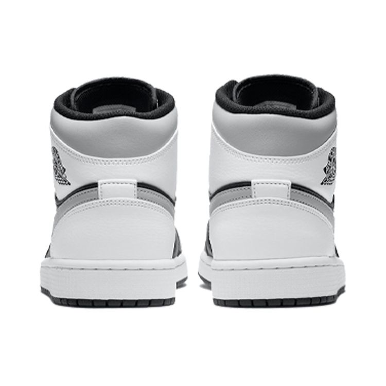 Air Jordan 1 Mid White Shadow Men Sneakers Grey 554724-073
