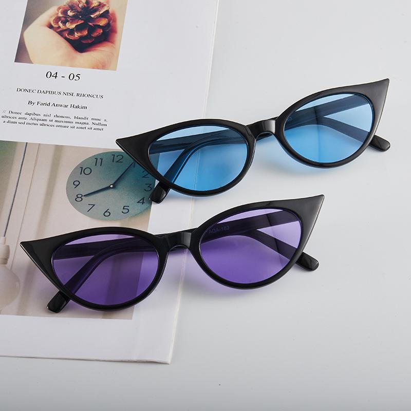 Vintage Cat Eye Sunglasses Women Luxury Brand Designer Gradient Sun Glasses For Woman Vintage Black Fashion Female Oculos