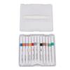 12 Colors Acrylic Paint Pen Set Direct Liquid Tip Markers for Art Writing Drawing Crafting Projects White Rod