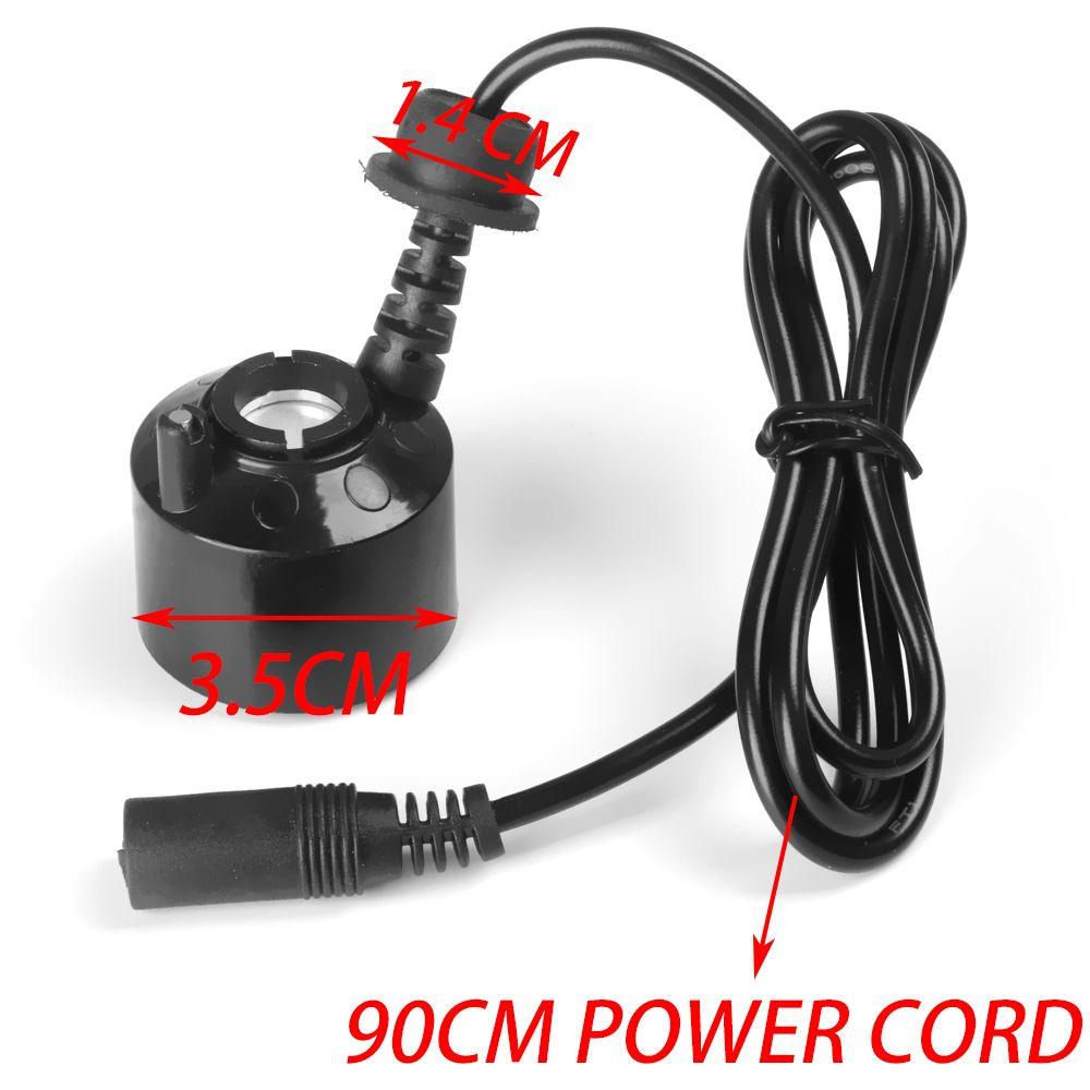 24V Mini Water Fountain Pond Heavy Fog Mist Maker Fogger Device Sprayer Tool Humidifier Atomizer Air