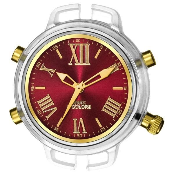 Montre - WATX - RWA4046 - Quartz - Analogique - Acier Rouge