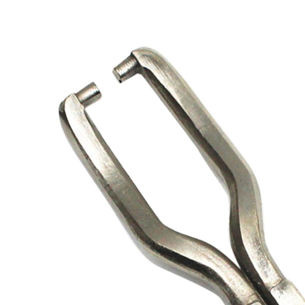 Fuel Line Pliers Steel Comfortable Rubber Handle Fuel Filter Quick Connector Removal Tool for Automo