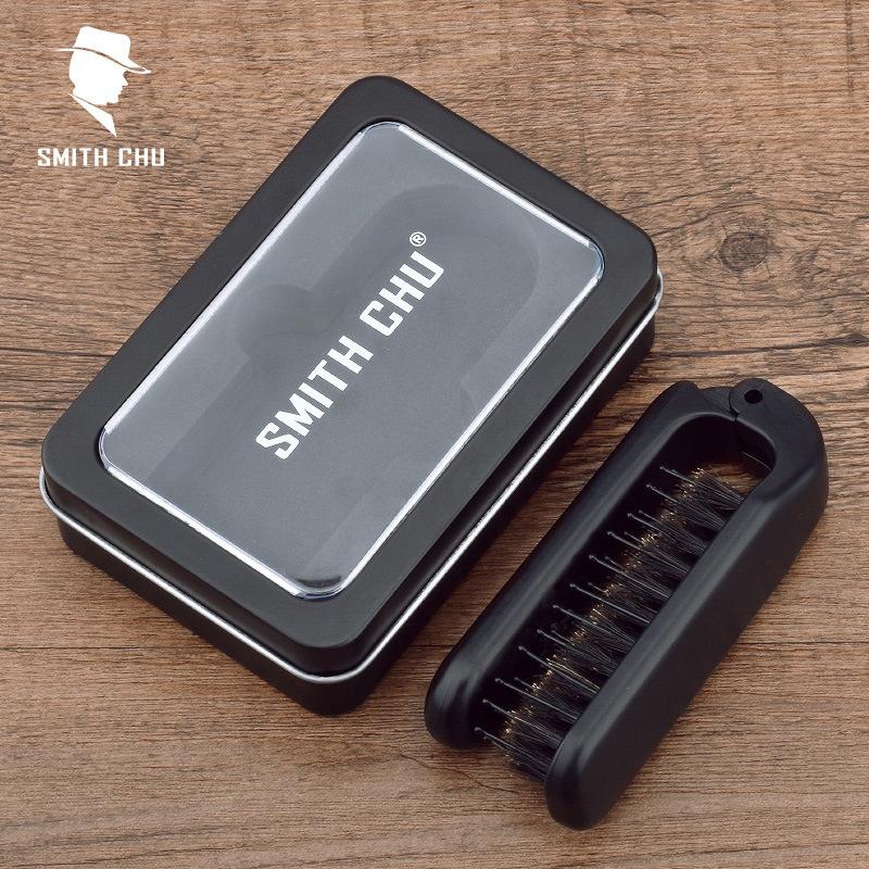 Bristle Hair Folding Comb Portable Anti-static Fluffy Bristle Comb Massage Comb Men's Ribs Comb
