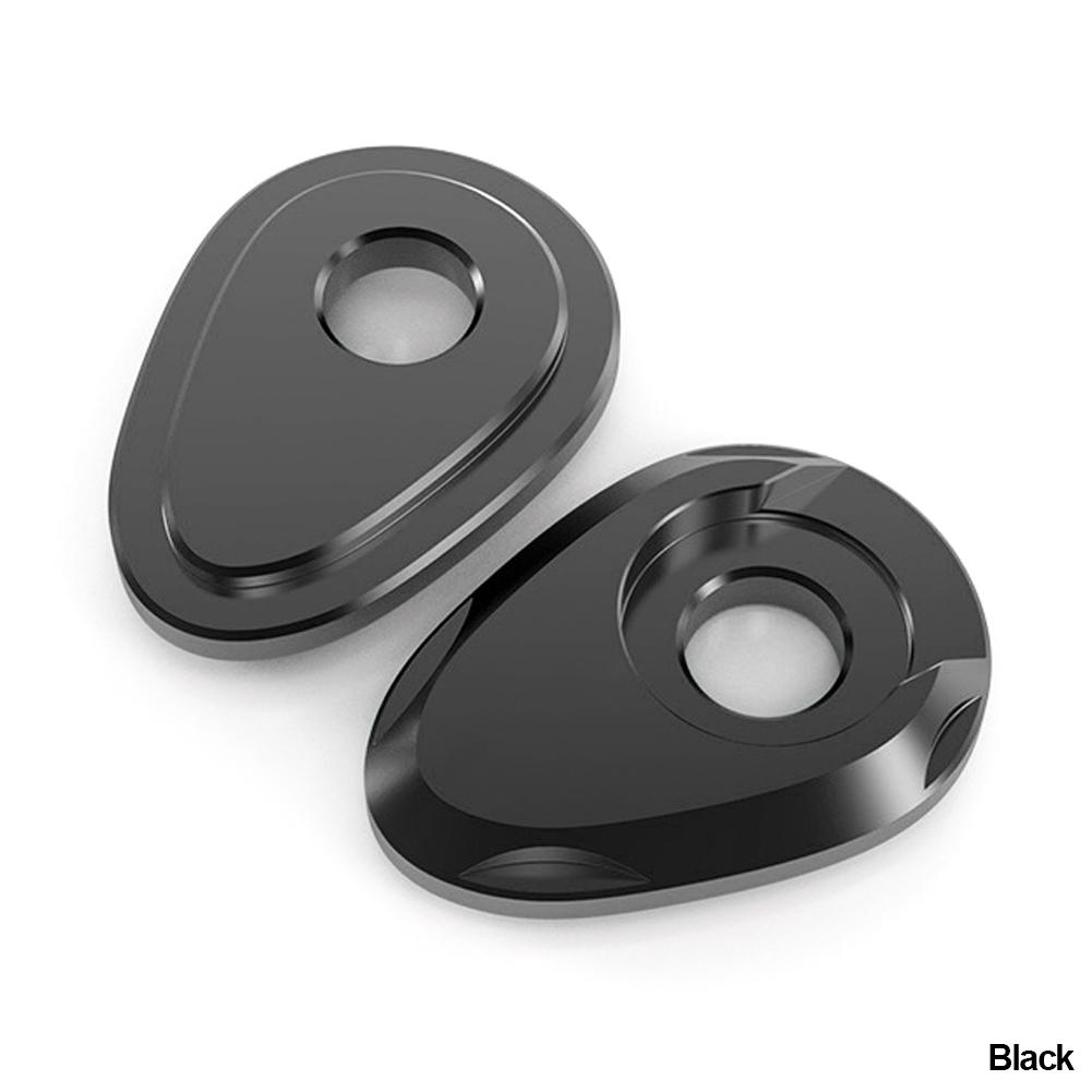 

2 шт. адаптер для указателя поворота мотоцикла проставка указателя поворота мотоцикла алюминиевый сплав мигалка для указателя поворота мотоцикла чёрный