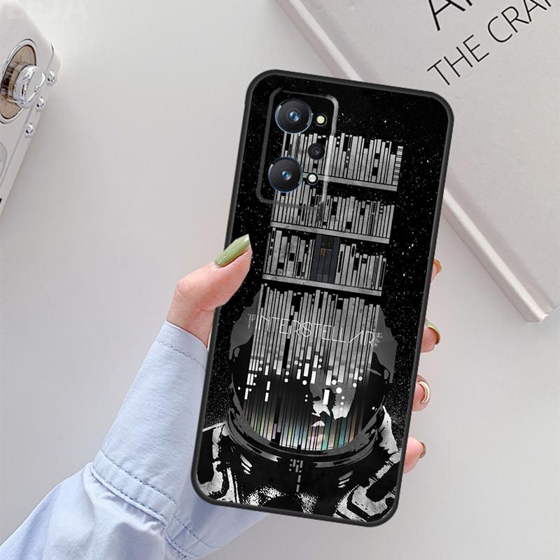 Interstellar Movie For Realme C61 C75 C55 C51 C21Y C25S C67 C53 13 12 10 11 14 Pro Plus GT 6T 6 5 GT7 Pro Case