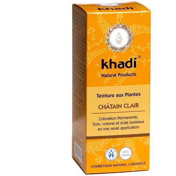 Teinture Aux Plantes Chatain Clair Khadi