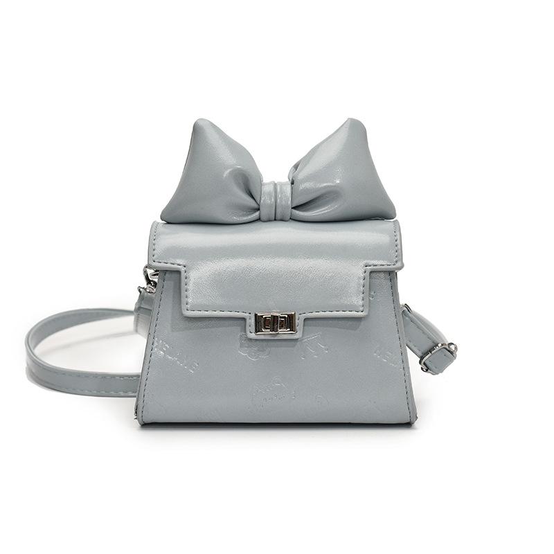 Trendy New Product Cute Embossed Korean Version Niche Bow Mouth Red Envelope Fashionable Foreign Style Super Fire Versatile Messenger Women's Bag