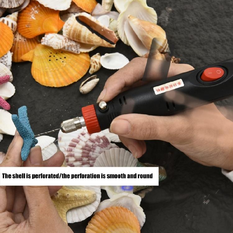 Fast Speed Portable Electric Drill Hole Punching For Resin Bead Crafting DIY Projects With Accessories Kit