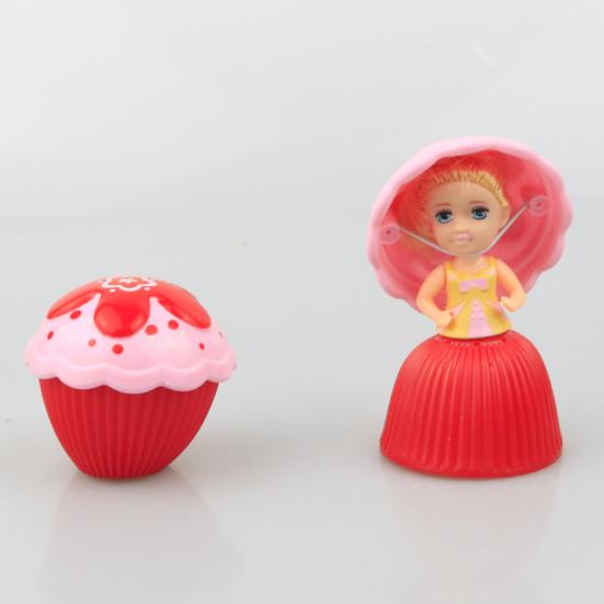 Boneca de princesa de cupcake deformável perfumada fofa, brinquedos para crianças e meninas, presente