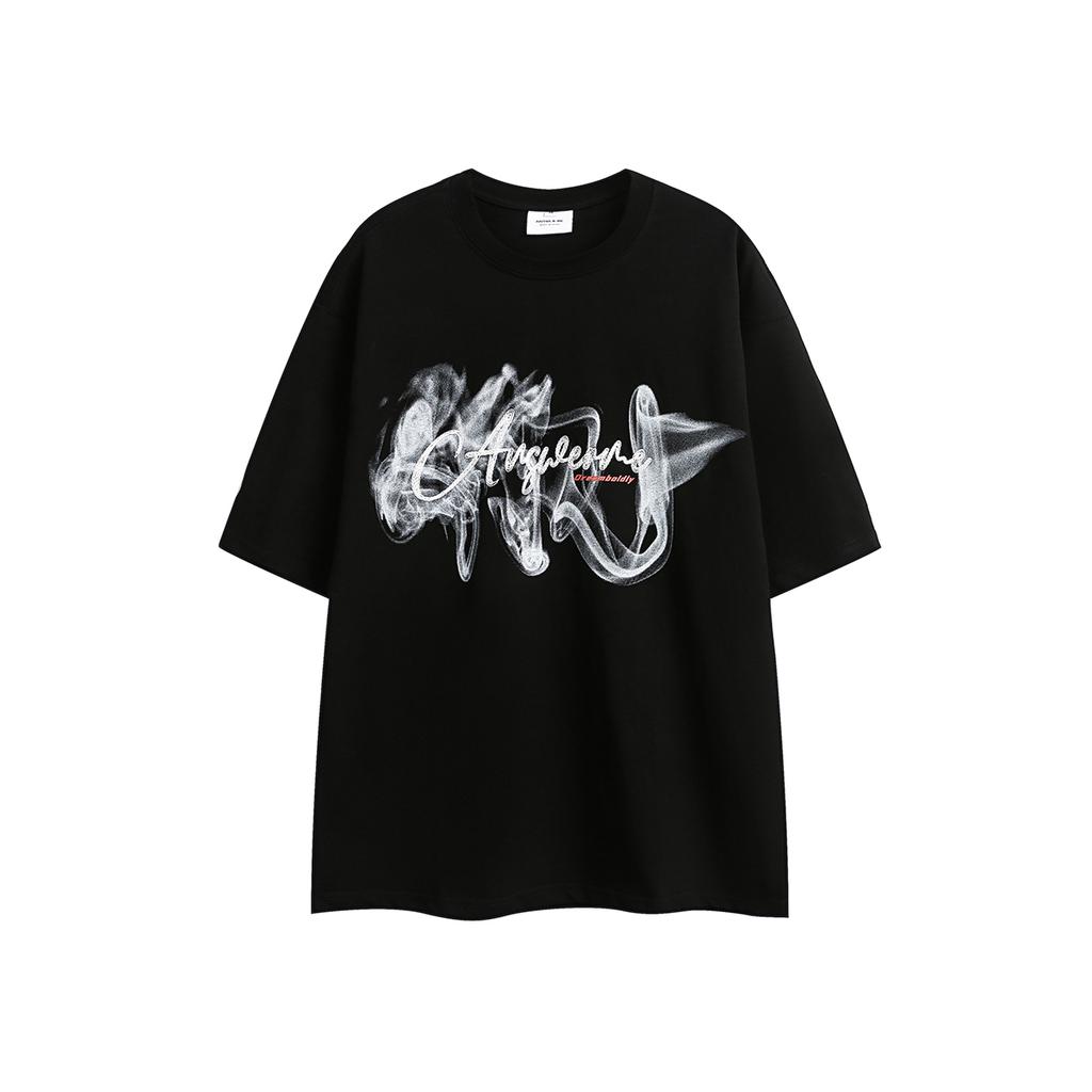 Amerikanisches Retro High Street Kurzarm-T-Shirt Herren Hochwertiges Ruan Shuai Oumei Top T-Shirt Modemarke Paar