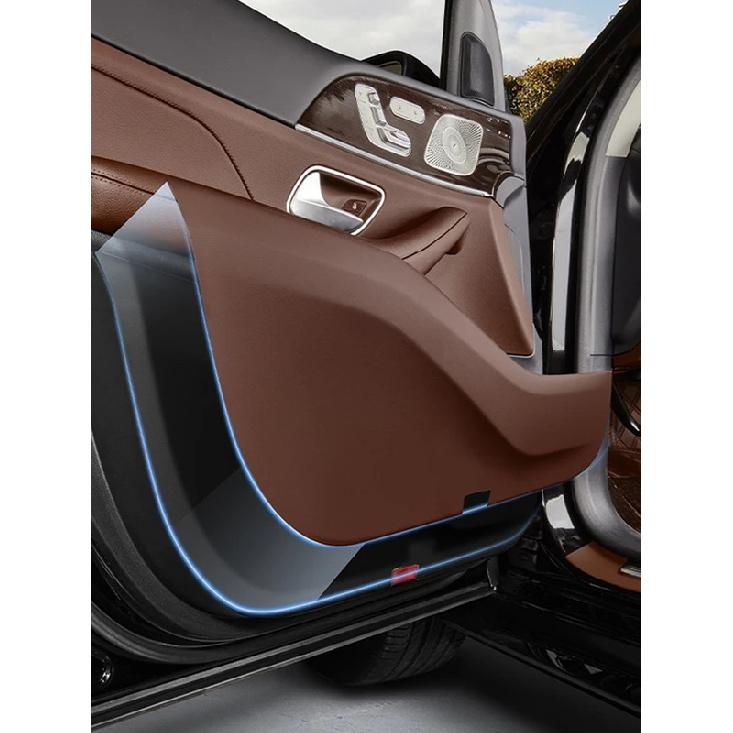 Door Anti-kick Pad for Mercedes 20-2025 GLE W167 350 V167 Coupe Gls X167 450 500e 350d 53 Amg Trim Accessories