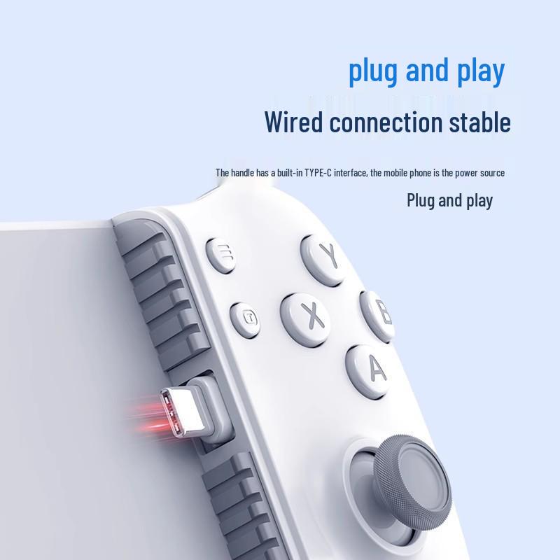 US-Mexico S3 Type-C Bluetooth Dual Mode Mechanical Mobile Game Controller with Dual Hall Stretch.