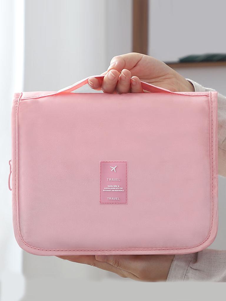 Travel Makeup Bag Waterproof Toiletries Organizer High Quality Women Neceser Bathroom Hook Wash Pouch Hook Makeup Storage Bag