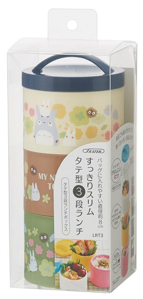 Skater Lunch My Neighbor Totoro LRT3 Bottle-Shaped Box, 480ml, Garden,