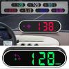 Car Headup Display GPS Digital Speedometer W/ Colorful LED Display Clock