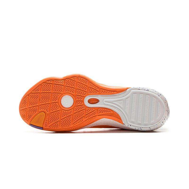 Li Ning All City 13 Basketballschuhe Herren Niedrig geschnitten Orange ABAV001-7