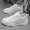 Fashion Large Size 48 Men's Leather Casual Shoes Loafers 2025 Brand Man Black Flats Shoes Versatile Lace-up Sneakers Classic Male Shoes