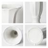 French Ceramic Vase Ins High Value White Cream Style High Sense Roman Medieval Vase