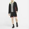 Nike Atmungsaktive Casual Sportshorts mit Farbblock und Logo Herren Unterteile Schwarz BV3250-010