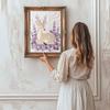 Crystal Pearl Painting 5D DIY Frame Decoration Painting Little Deer Home Wall Decoration Transparent Pearl Gemstone Painting Picture Art Crafts