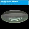 PATIKIL 1300mm Focal Length Biconvex Lenses, 2 Pieces, 100mm Diameter, 11mm Height, Glass Optical Polishing, Round Edge Lenses, Clear, for Physics