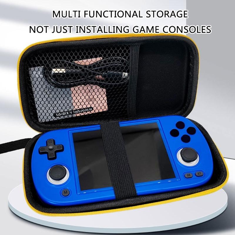 Pouch for RG40XX H Handheld Game Console Scratchproof Carrying Case Shockproof Storage Bag Hard Case with Pocket