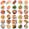 30PCS Japanese Snack Series Stickers Packaging Decoration Stickers Phone Cases Laptop DIY Personalized Waterproof Stickers
