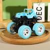 Macaron Color Plastic Off Road Inertia Toy Car For Kids With Durable Design And Visual Development