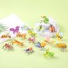 30Pcs DIY 3D Puzzle Set Insect Dinosaur Animal Letter Puzzle Assembly Activity Game Kids Educational Jigsaw Toy Classroom Prizes Party Favors