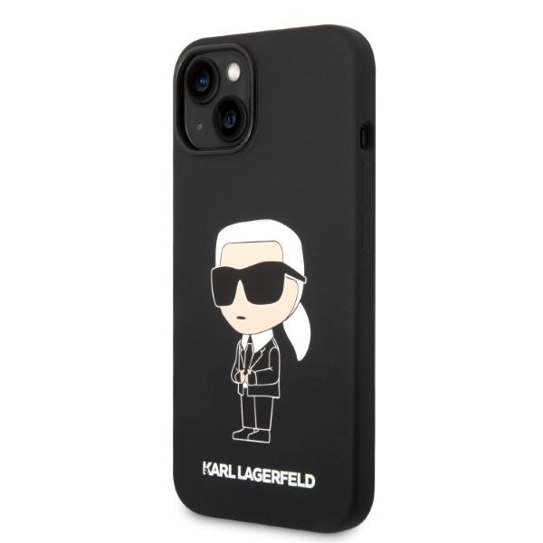 Etui do iPhone 14 Plus Karl Lagerfeld MagSafe Czarne