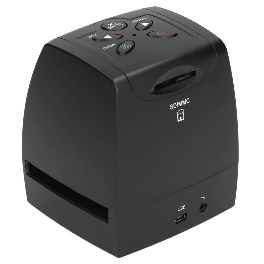 Film Slide Scanner 2.36in Color Screen USB MSDC Portable Digital Image Viewer
