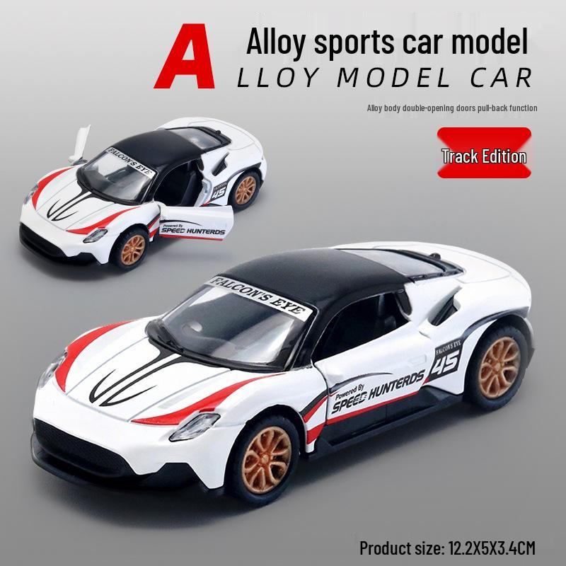 Bagged Alloy Model Sporting Car Ornament - Boys' Toy Gift