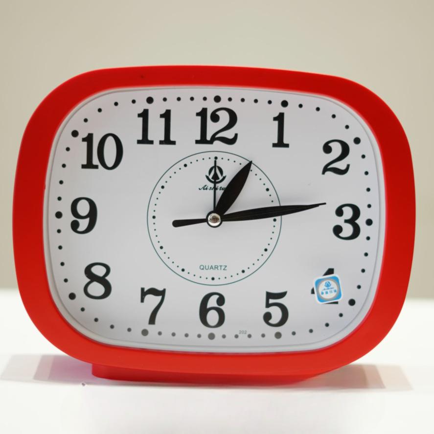 

Older Mute Alarm Clock Big Letter Clear Dial Simple Modern Clock Creative Desktop Bedside Student Children s Desk Clock