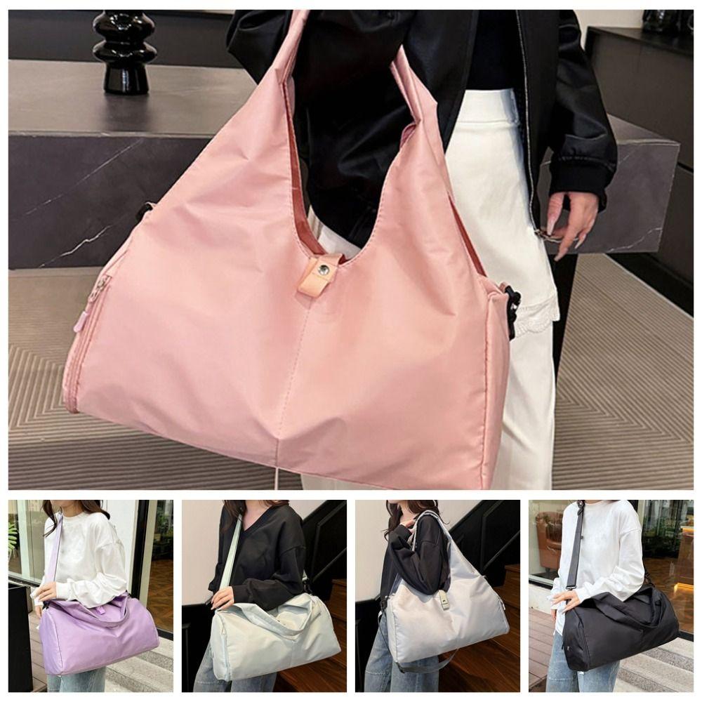 Large Capacity Sports Fitness Bags Oxford Storage Handbag Carry On Travel Bag Gym Yoga