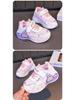 Kinder-Fleece-gefütterte Cartoon-Sportschuhe – Weiche Sohle, Bequeme Lauflernschuhe für Kleinkinder, Niedliche Freizeit-Sneaker für Mädchen.