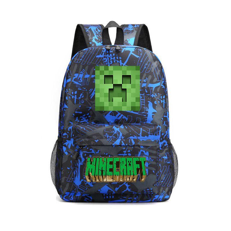 Backpack Minecraft For Teenagers Kids Boys Children Student School Unisex Bags