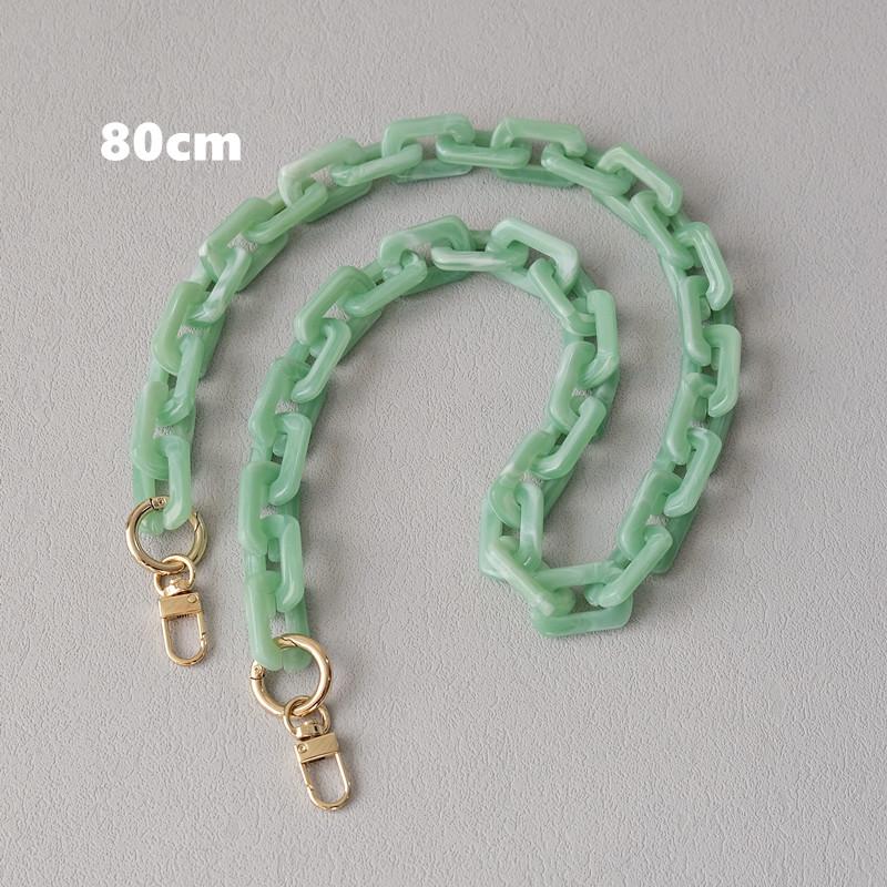New Woman Bag Chain Accessory Detachable Parts Candy Crossbody Resin Luxury Strap Women Handbag Chains Acrylic Shoulder Handles