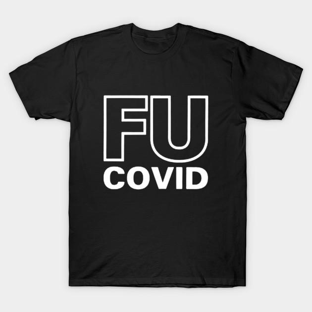 Men Black Print T-shirt Super Large TShirt fu covid 9 No-Cut Transfer Paper Print Cotton Tshirt