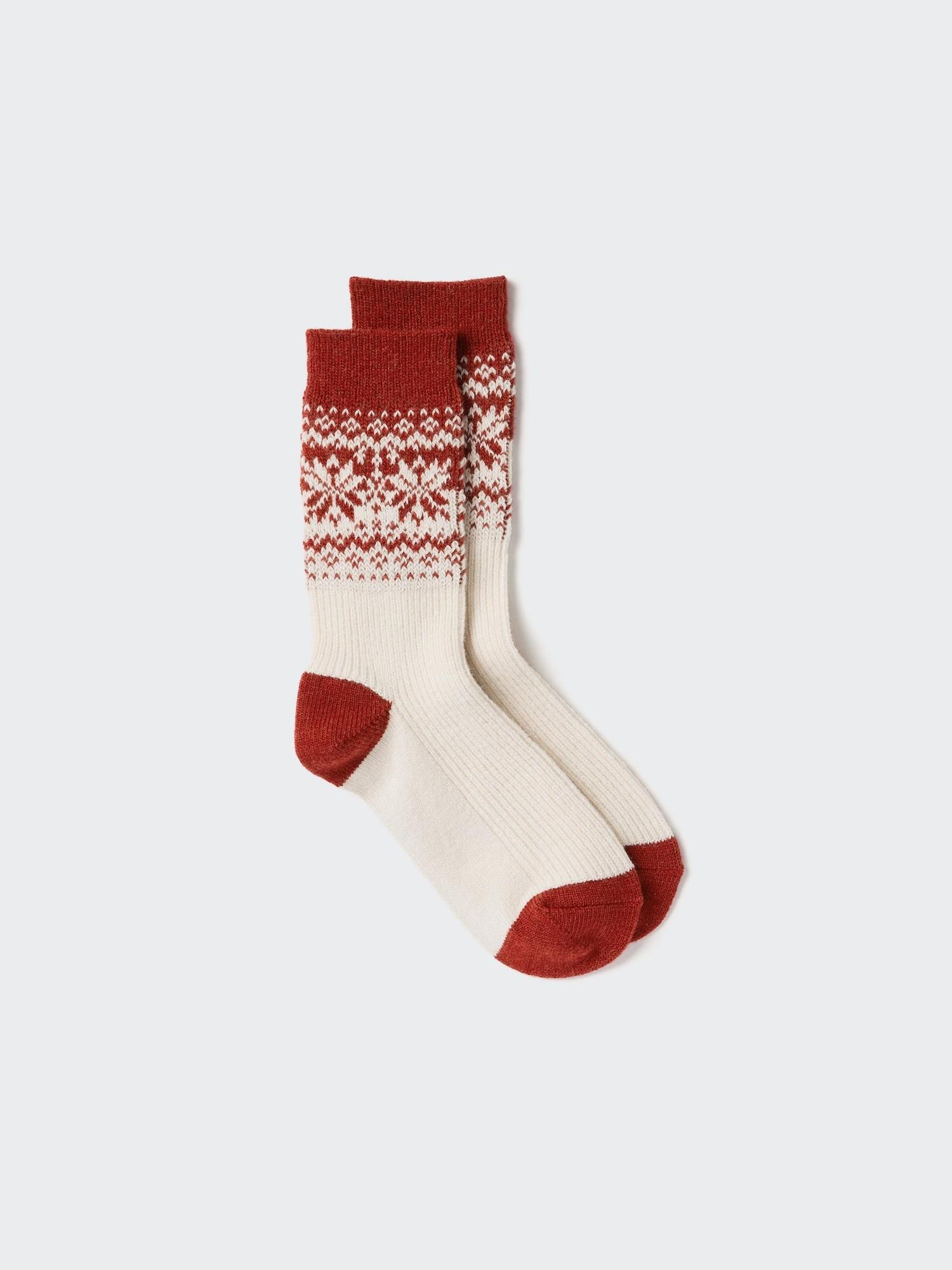 

Uniqlo Heattech Socks Yuki 15 RED/2325