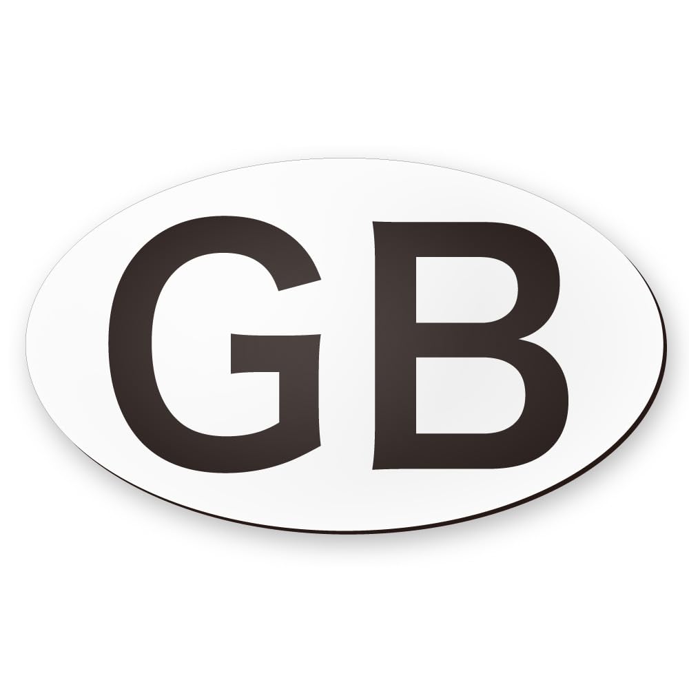 

MKE Matte Finish!! Country Symbol Magnetic Car Sticker (GB/UK) One size