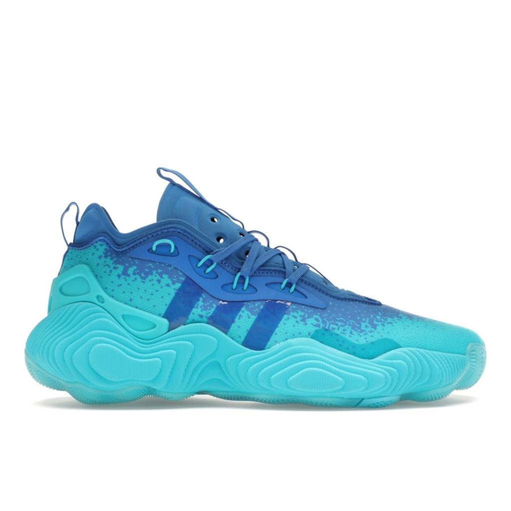 Adidas Trae Young 3 Lucid Cyan Unisex Sneakers Teal True-Blue IF5603