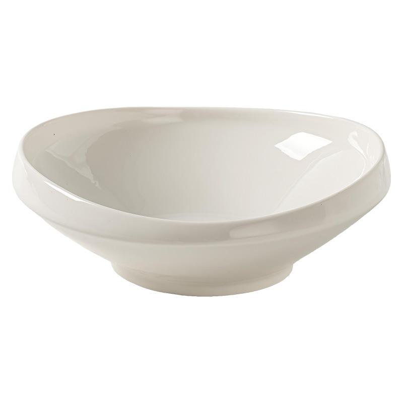 Design Nordisk Stil Specialformad Skål High-End Keramik Konstnärlig Konception Grönsaksskål Hushåll Ramen-skål Hattskål Servis Soppskål